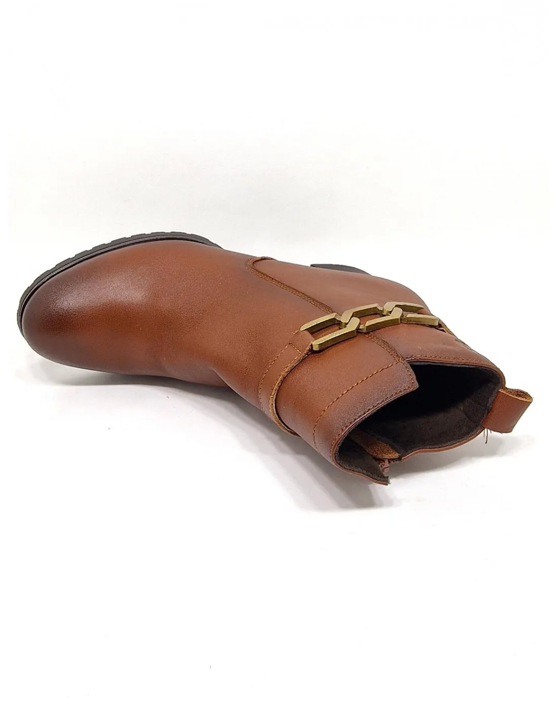Bota de mujer Treintas en negro y cuero 4011