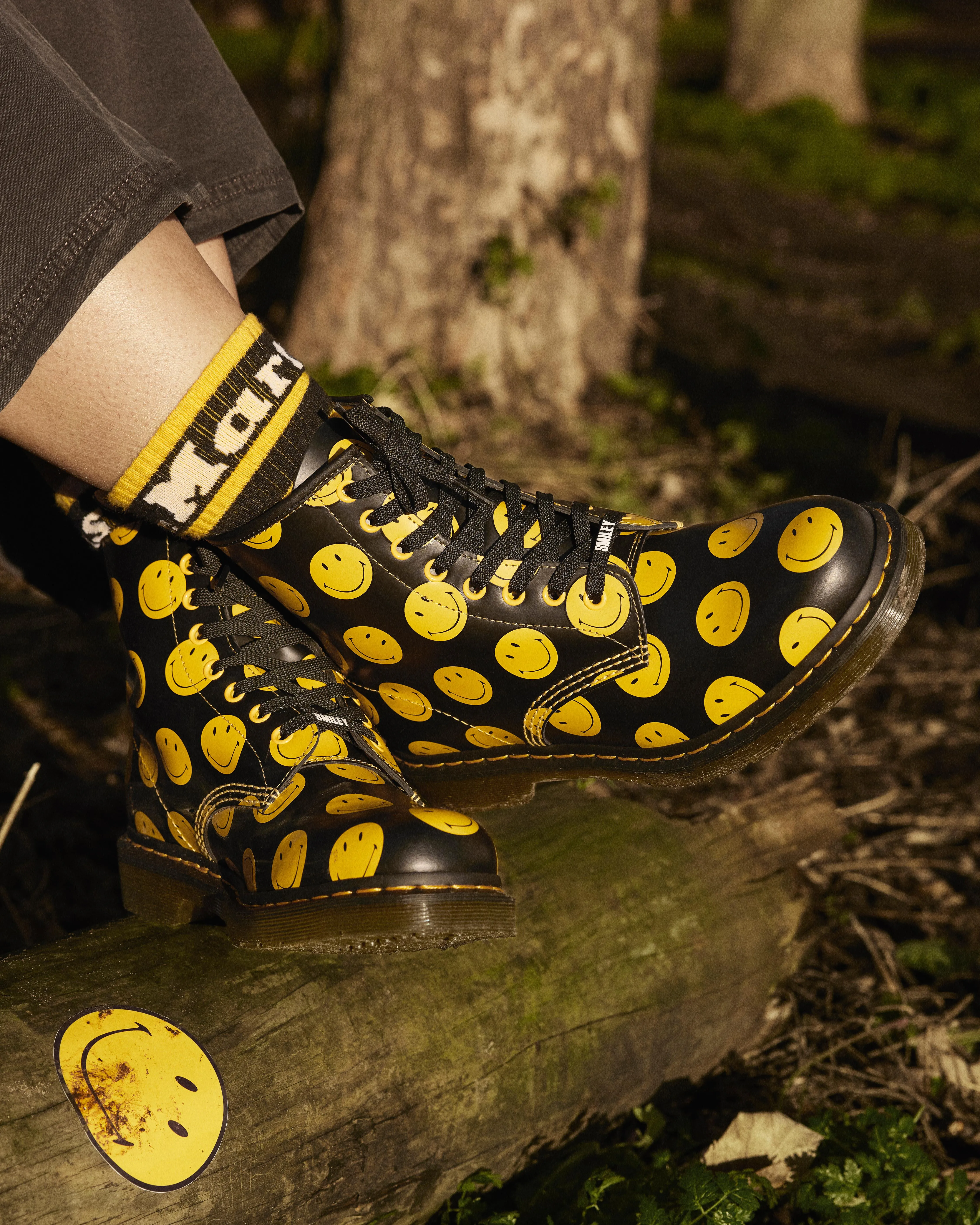 BOTAS 1460 SMILEY® DE PIEL
