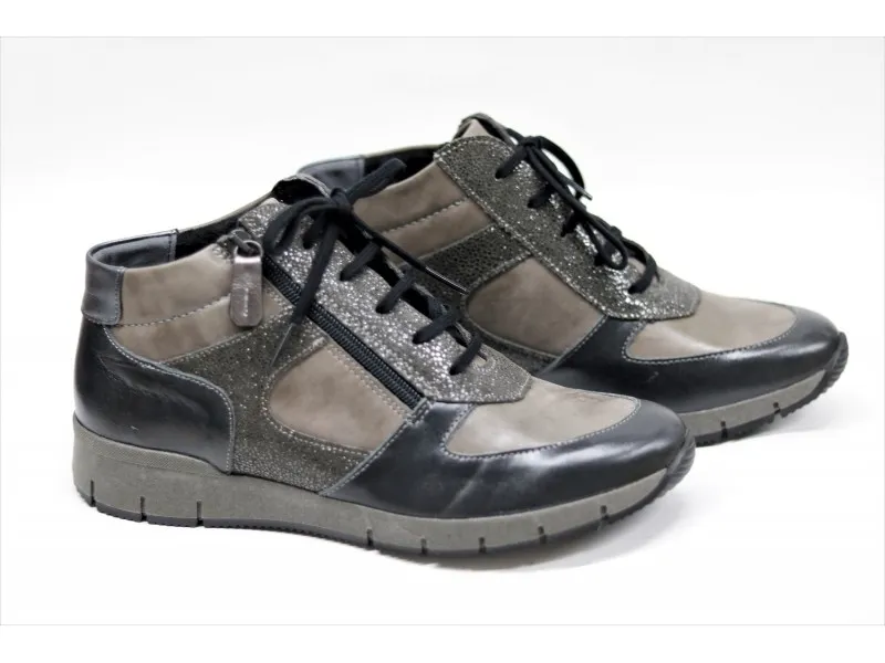BOTIN COMBINADO SPORT PLANO 3900 SUAVE BY LEYLAND EN COLOR GRANATE, NEGRO O BURDEOS