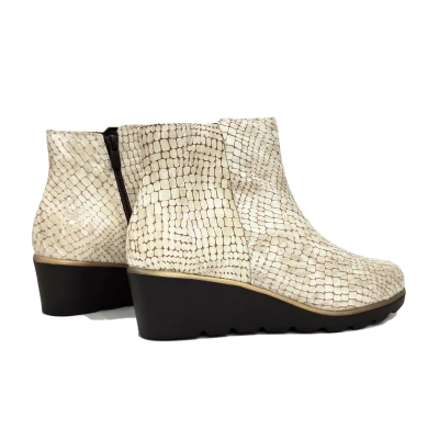 Botin mujer cuña D’chicas beige
