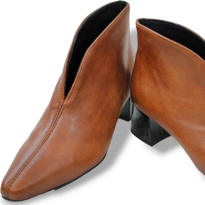 Botin mujer tacon D’chicas 4853cuero