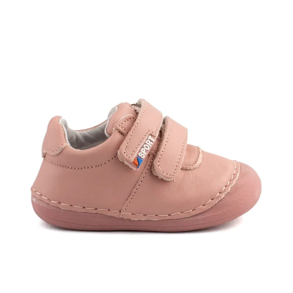 Botines Bebe Primeros Pasos Rosa Modelo Saturno