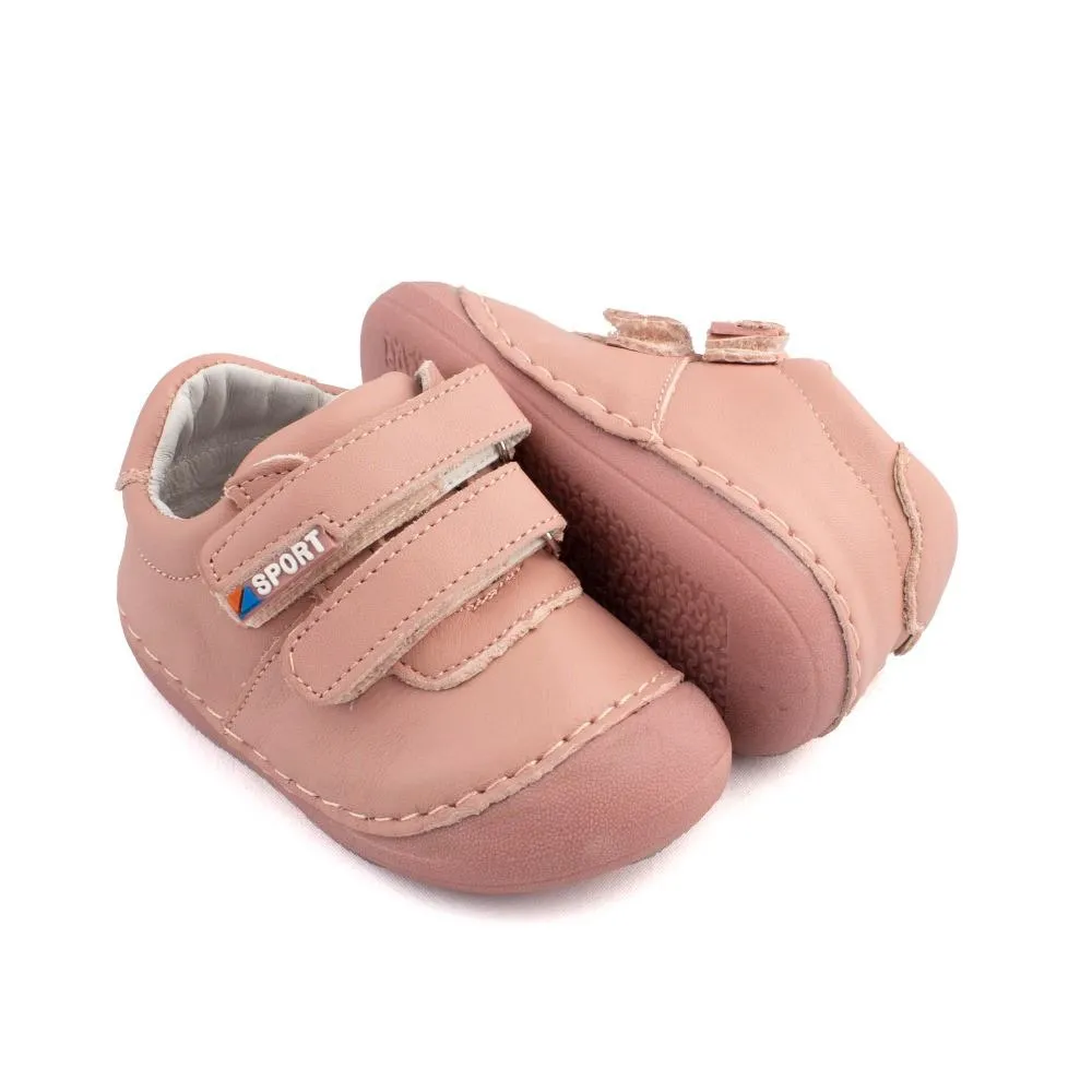Botines Bebe Primeros Pasos Rosa Modelo Saturno