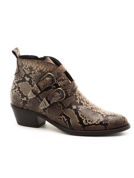 botines d'chicas 6142 serpiente para mujer
