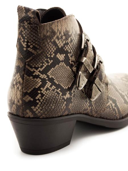 botines d'chicas 6142 serpiente para mujer