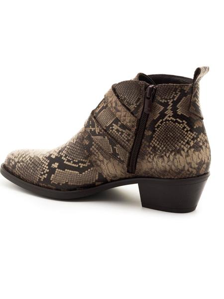 botines d'chicas 6142 serpiente para mujer