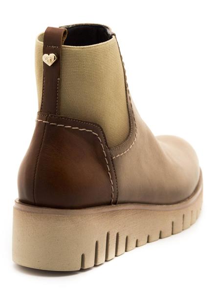botines d'chicas 6332 taupe para mujer