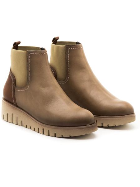 botines d'chicas 6332 taupe para mujer