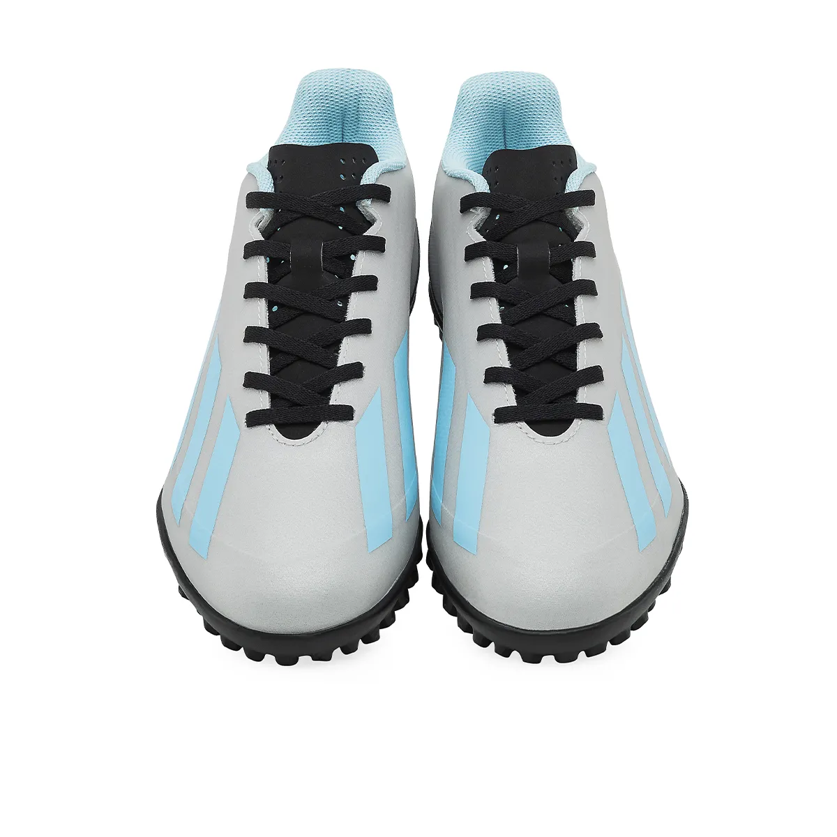 Botines De Futbol Adidas X Crazyfast Messi.4 TF Plata