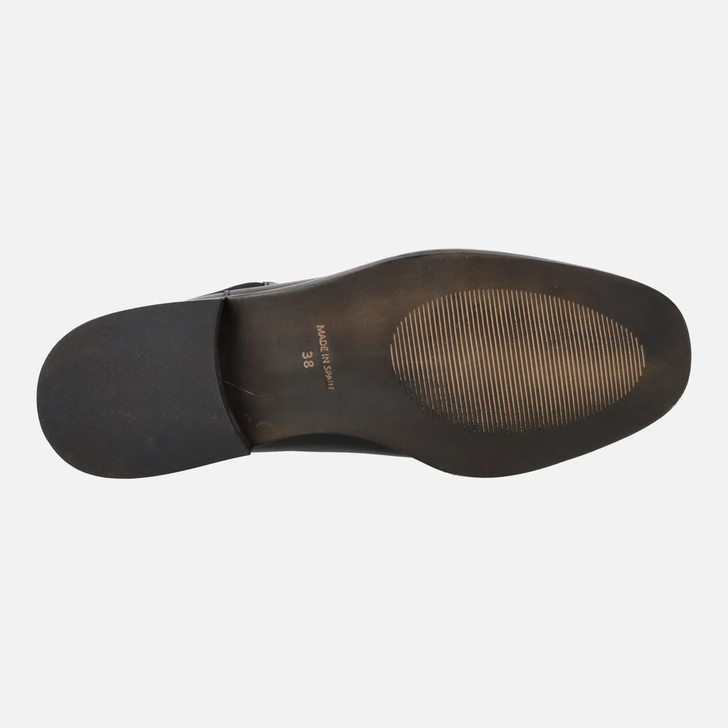 Botines de piel estilo chelsea para mujer