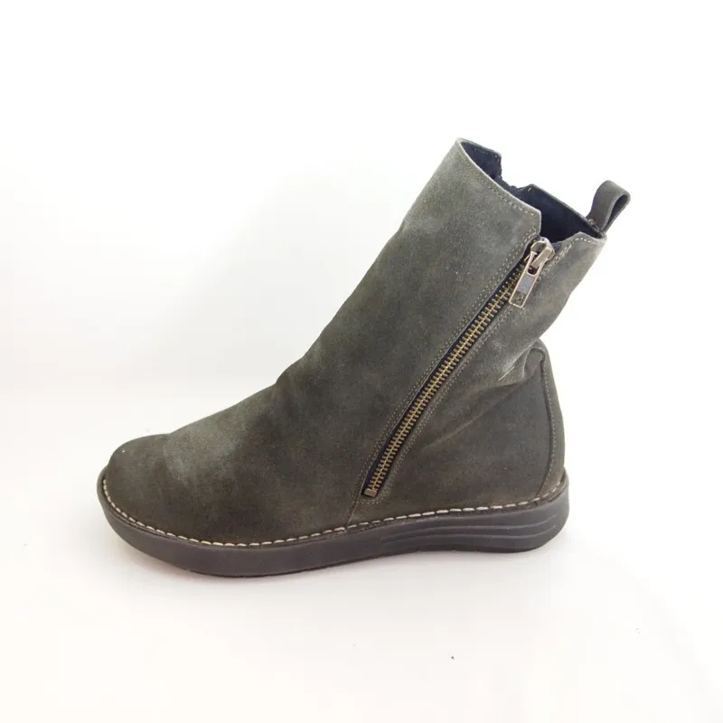 Botines Idee Italiane 6039 Kaki