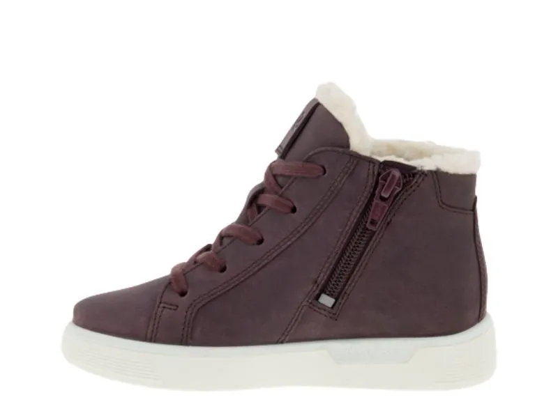 BOTÍN CON GORETEX ECCO STREET TRAY K EN COLOR BURDEOS 705283