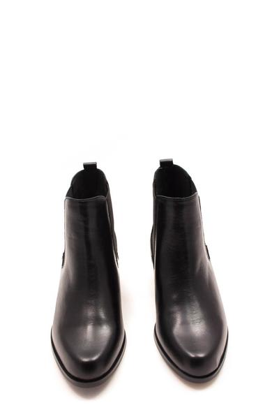 botín salonissimos tacon elastico negro