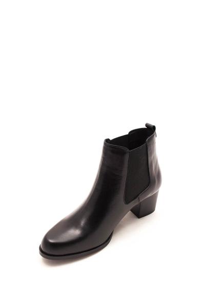 botín salonissimos tacon elastico negro