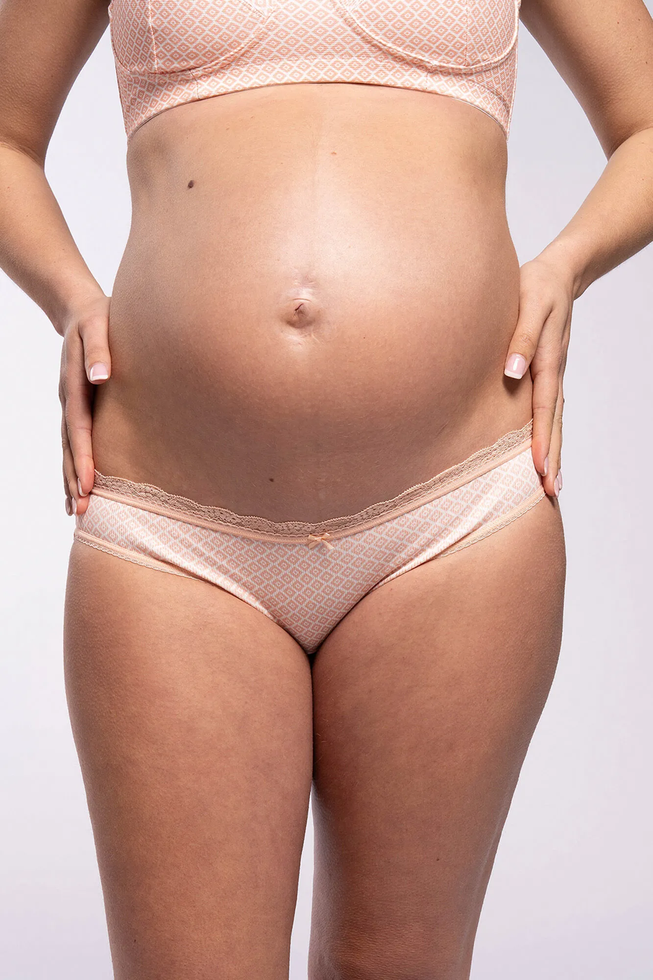 Braguita premamá canalé estampadas