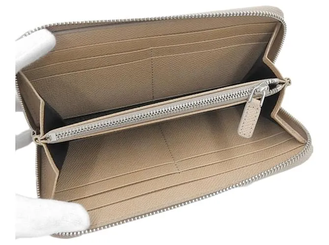 Bulgari Bvlgari x Fragment Edición Limitada Cartera Larga Beige 
