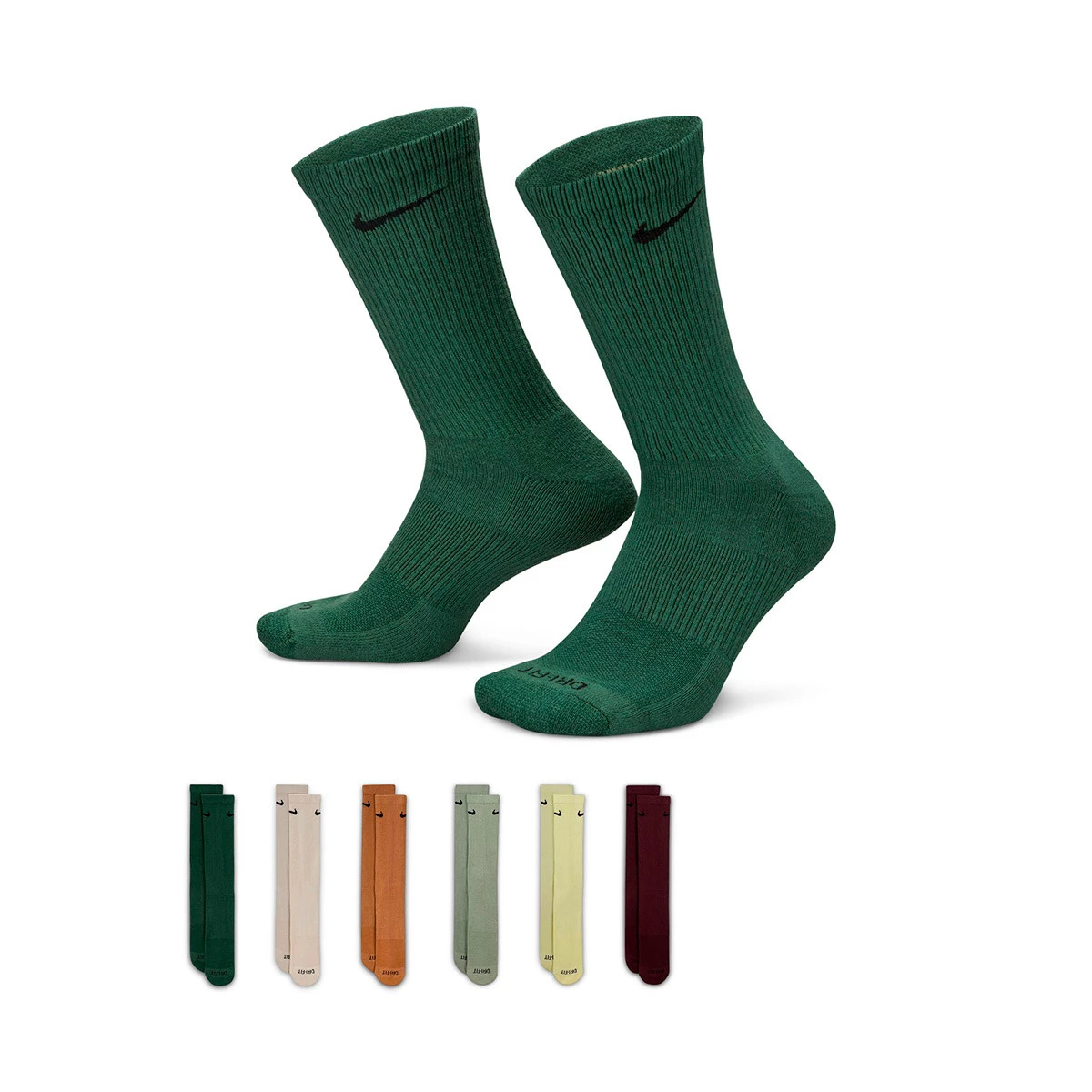 CALCETINES NIKE EVERYDAY CUSHIONED CREW (6 PARES)  132