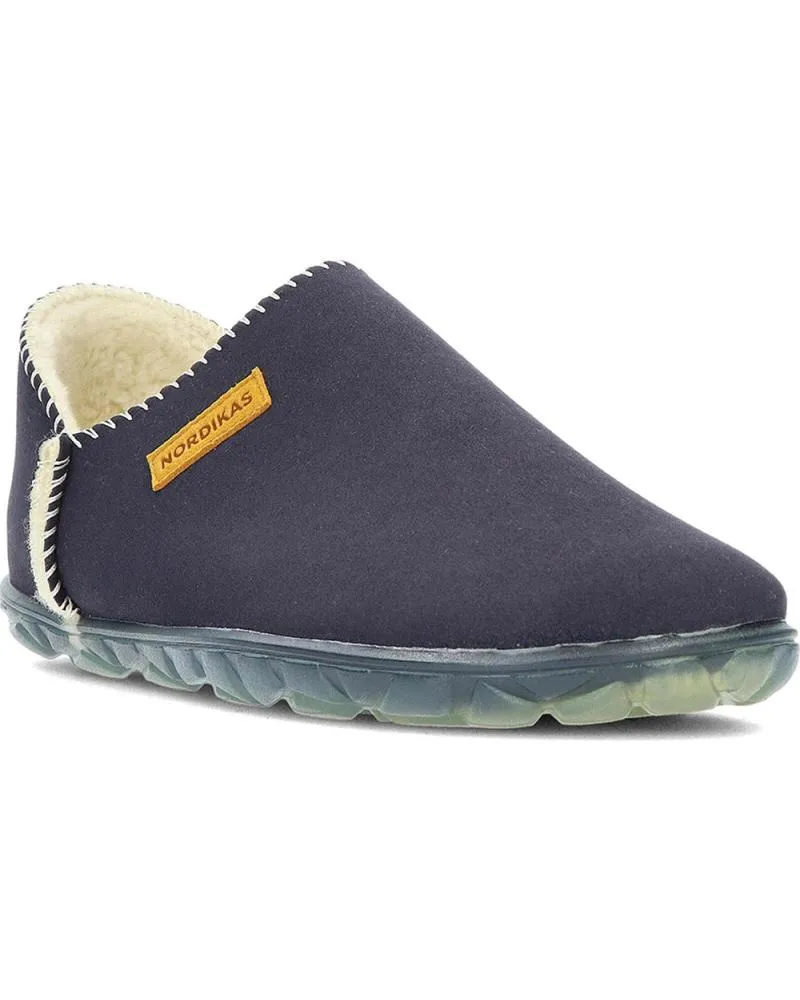 Calzado de casa NORDIKAS  de Mujer PANTUFLAS PARA MUJER DE N2281 NEVADA SRA  ECOSUEDEMARINO