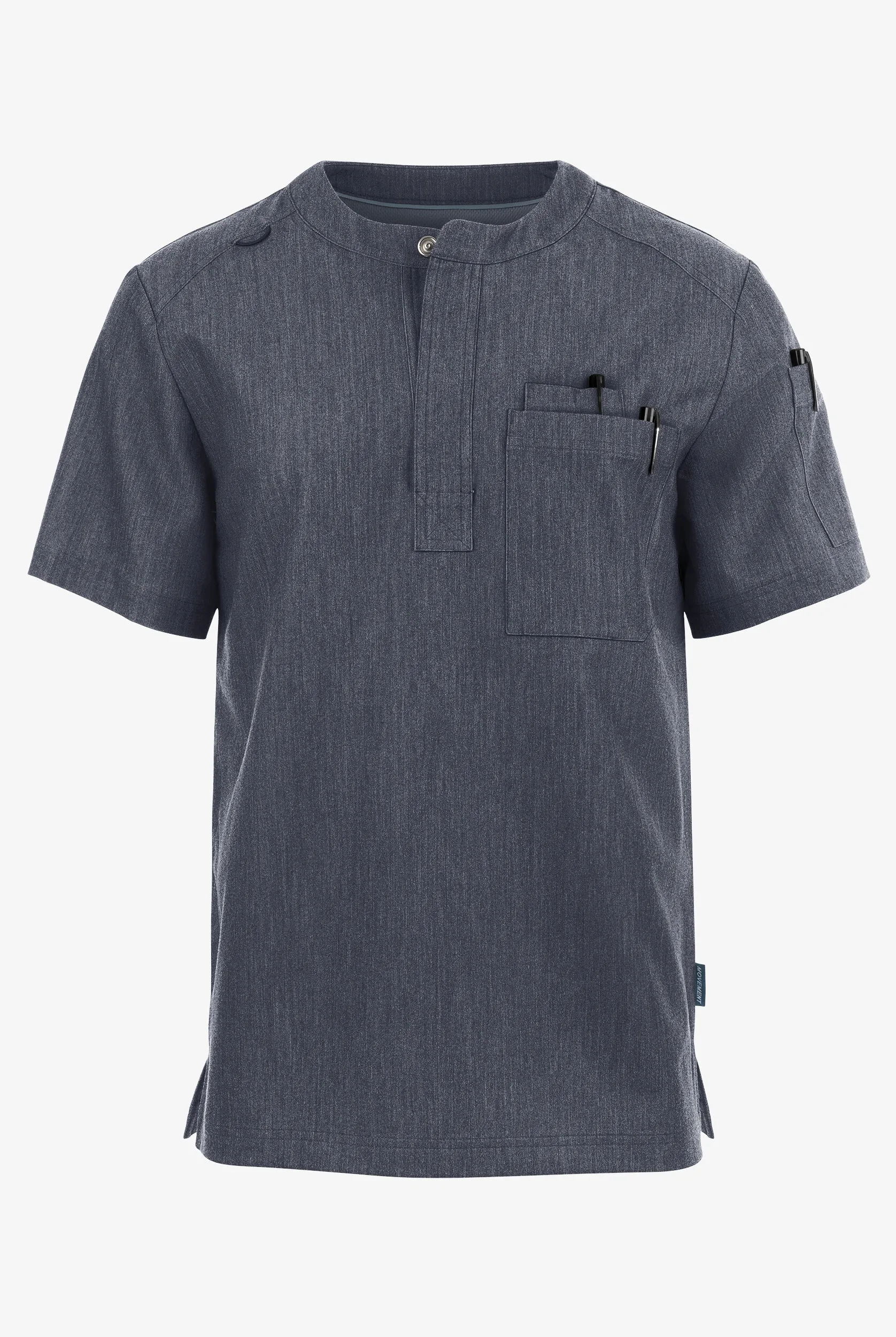CAMISA M&EACUTE;DICA MOVEMENT BY BUTTERSOFT ECLIPSE HENLEY CON 3 BOLSILLOS PARA HOMBRE 