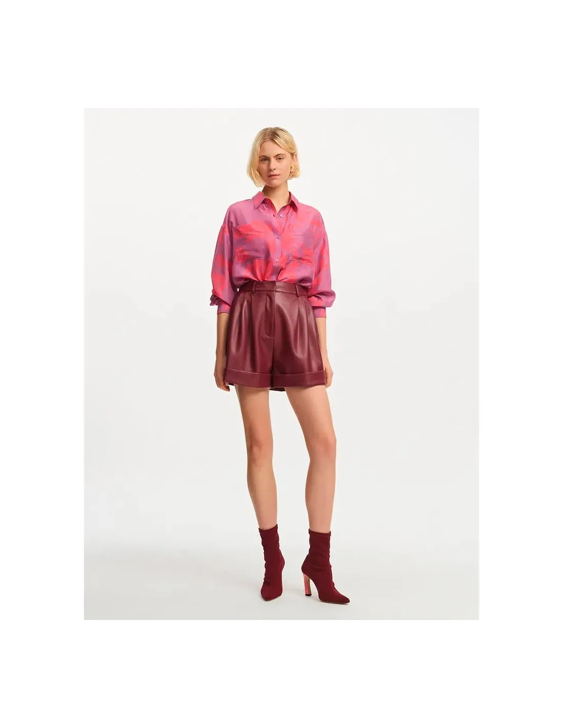 Camisa rosa Forgetmen