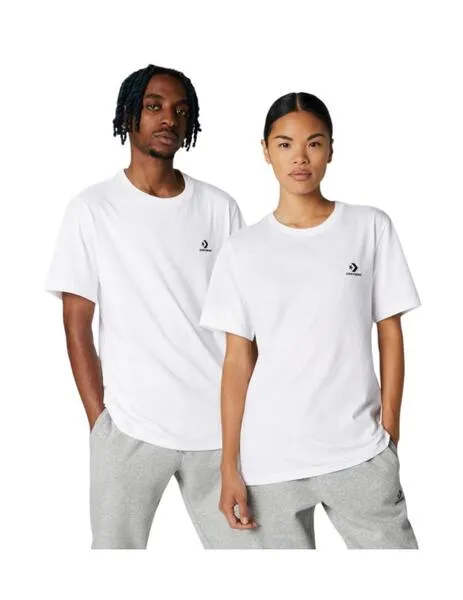 CAMISETA  CONVERSE GOTO EMBROIDERED BLANCO