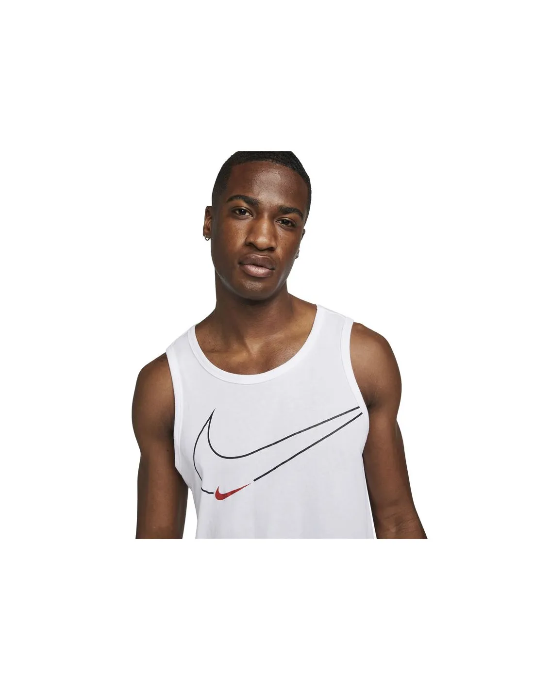 CAMISETA DE FITNESS NIKE DRIFIT HOMBRE WH