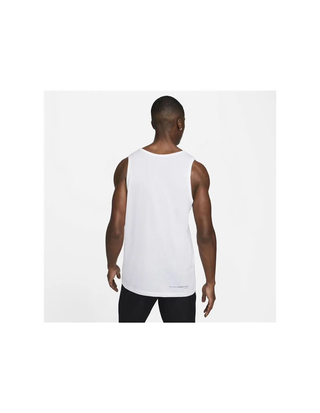 CAMISETA DE FITNESS NIKE DRIFIT HOMBRE WH