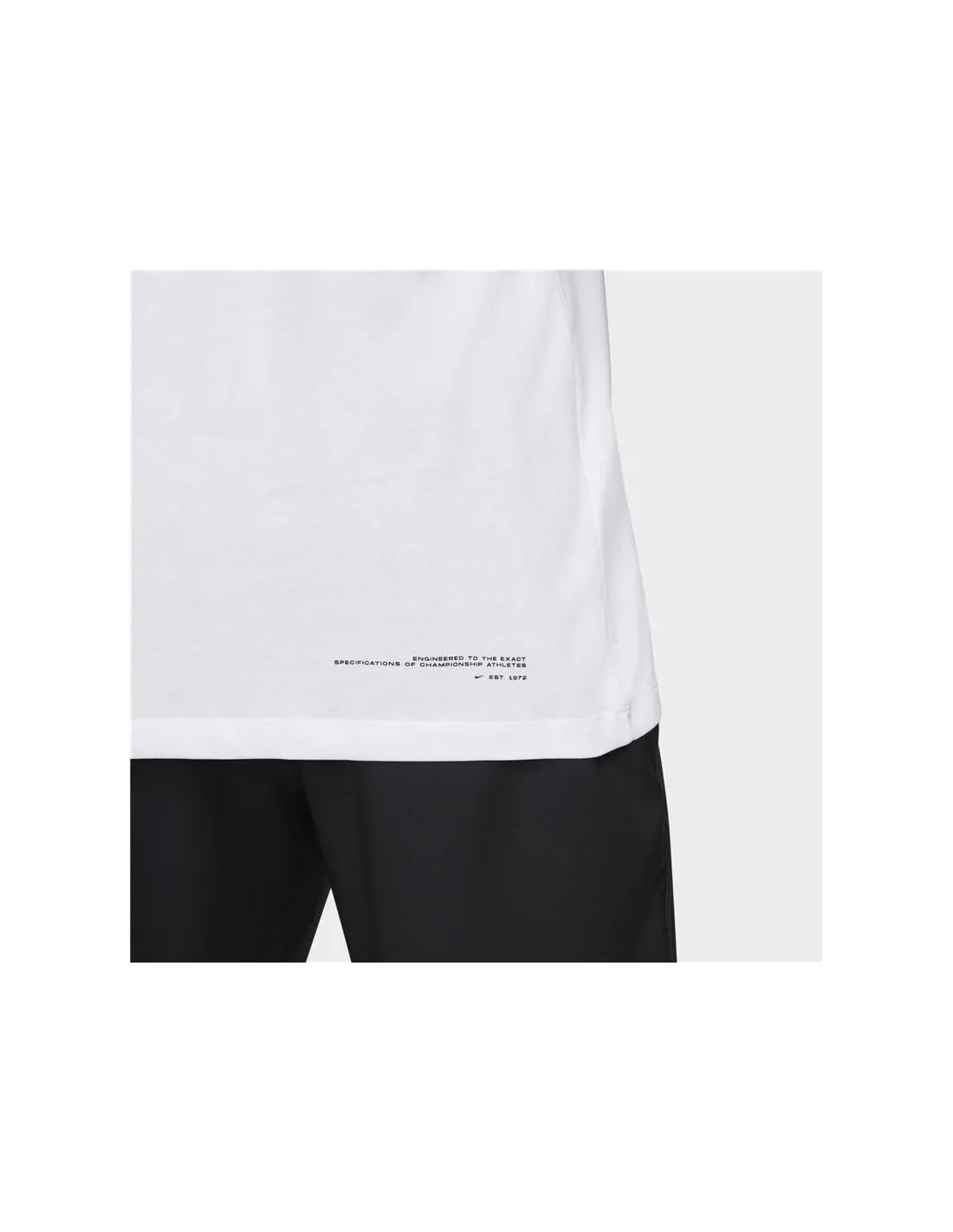 CAMISETA DE FITNESS NIKE DRIFIT HOMBRE WH