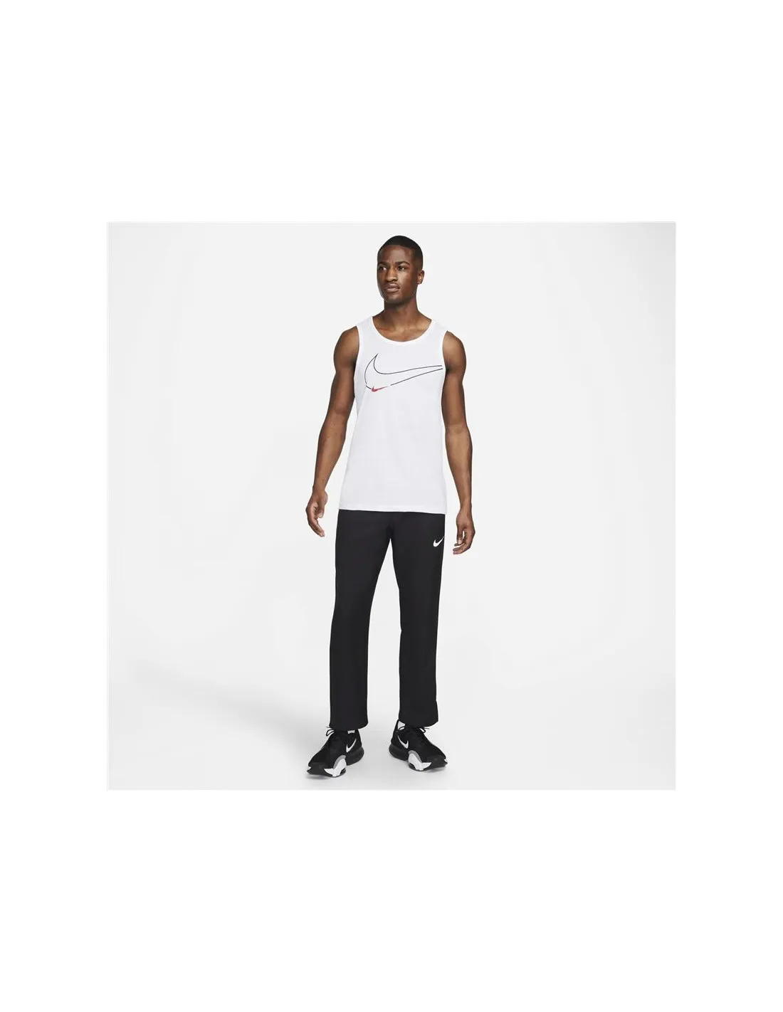 CAMISETA DE FITNESS NIKE DRIFIT HOMBRE WH