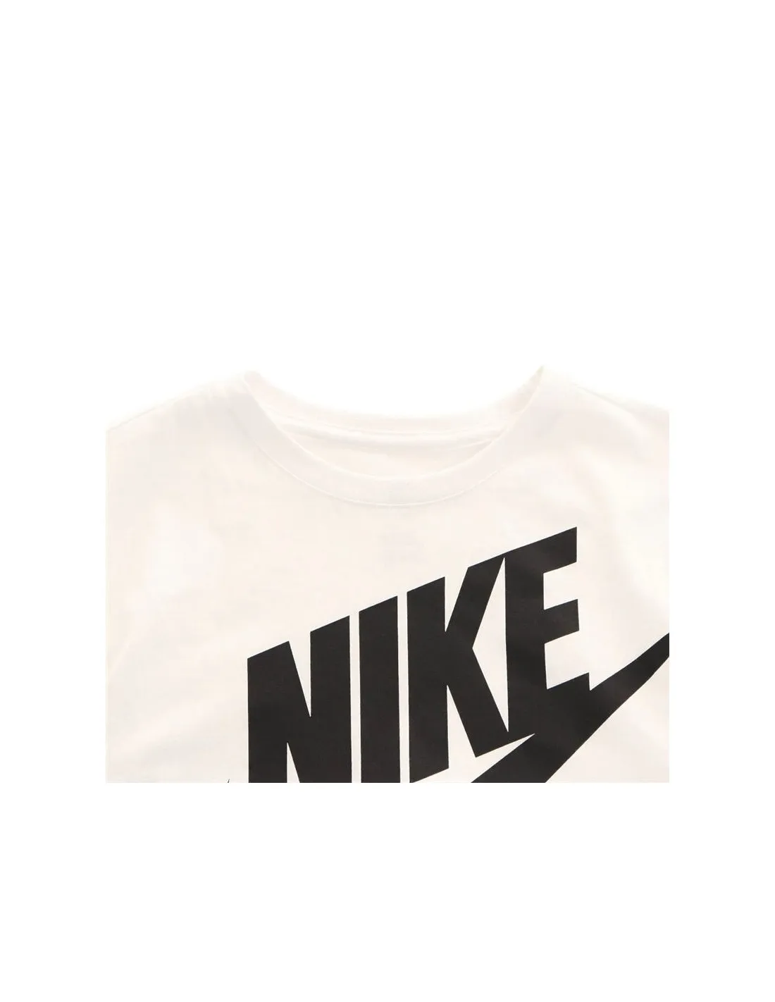 Camiseta de manga corta Nike Icon Futura Kids White
