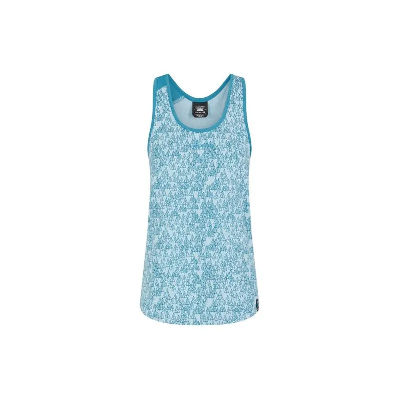 Camiseta de mujer La sportiva Trees (Celestial Blue/Topaz)