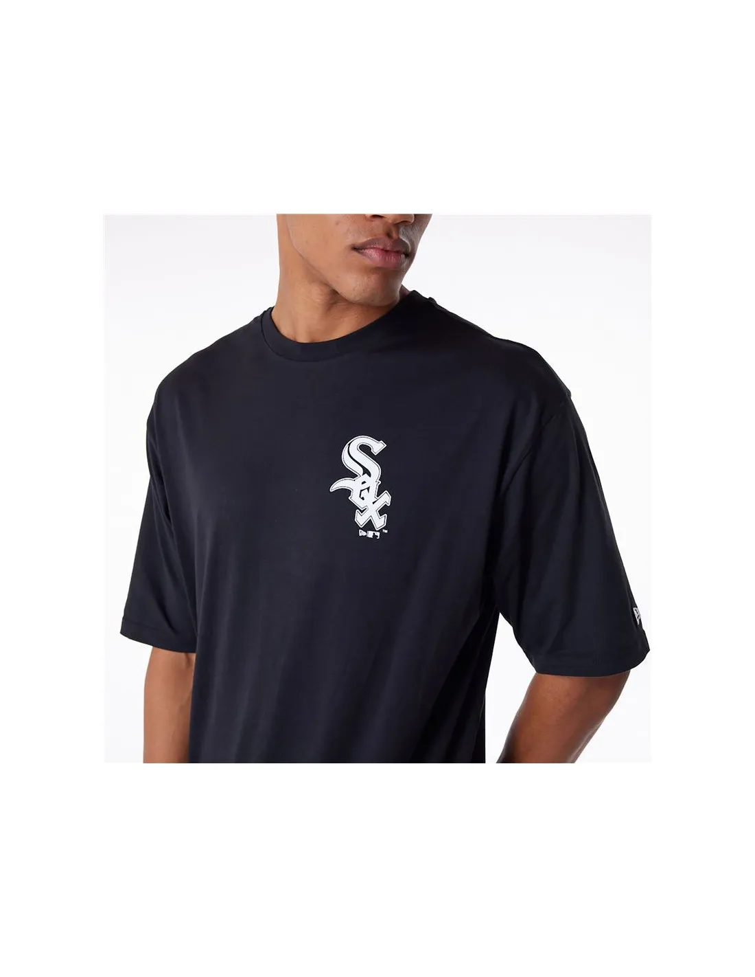 Camiseta New Era MLB Essentials Chicago White Sox Negro Hombre