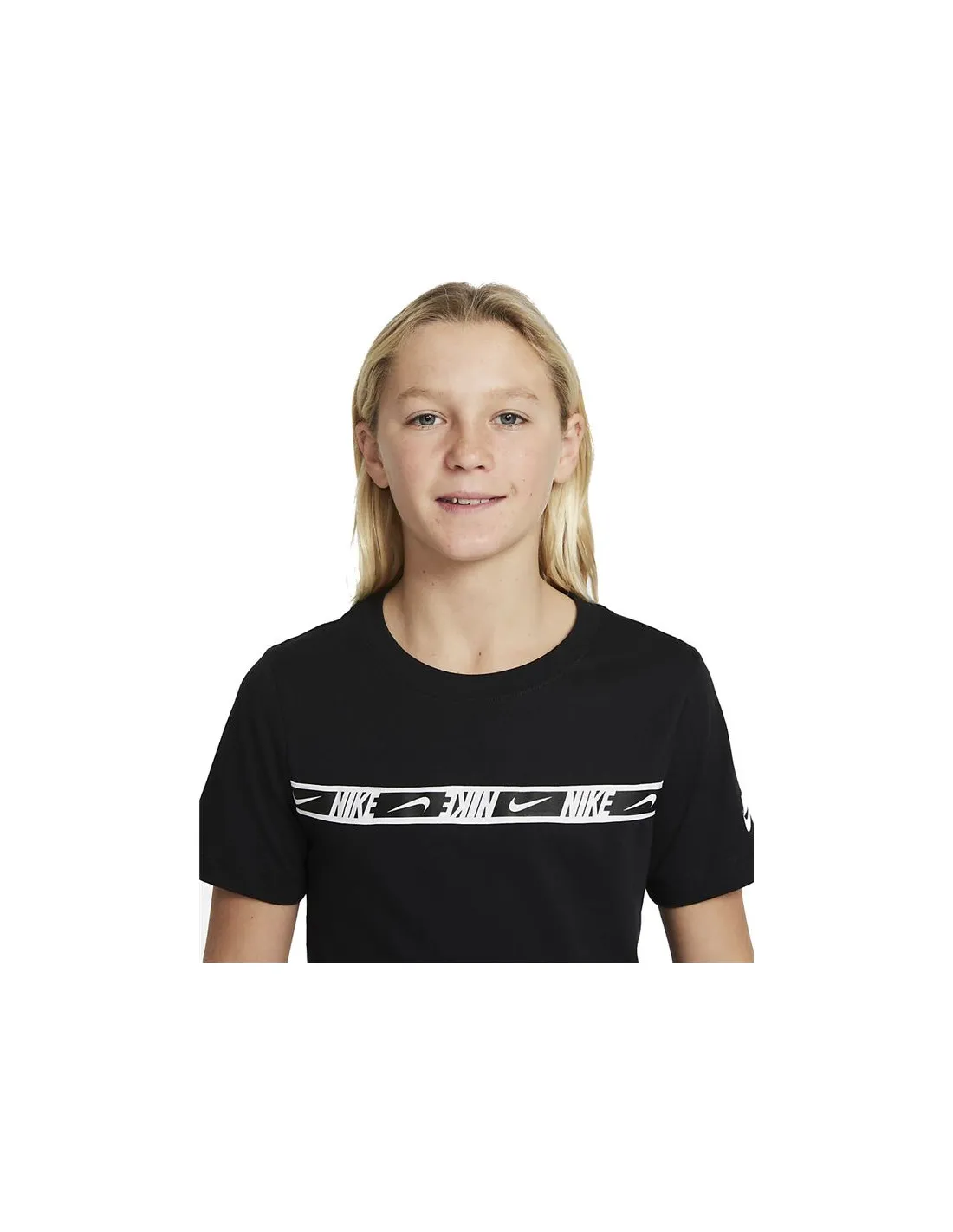 Camiseta Nike Sportswear Kids Black