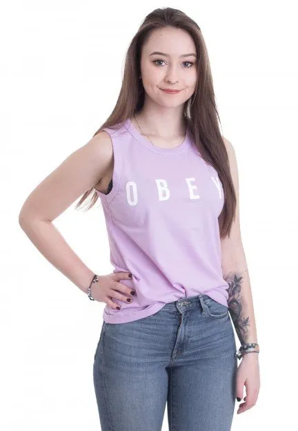 Camiseta OBEY tirantes para mujer ANYWAY Orchid Ref. 236971231 Lila claro