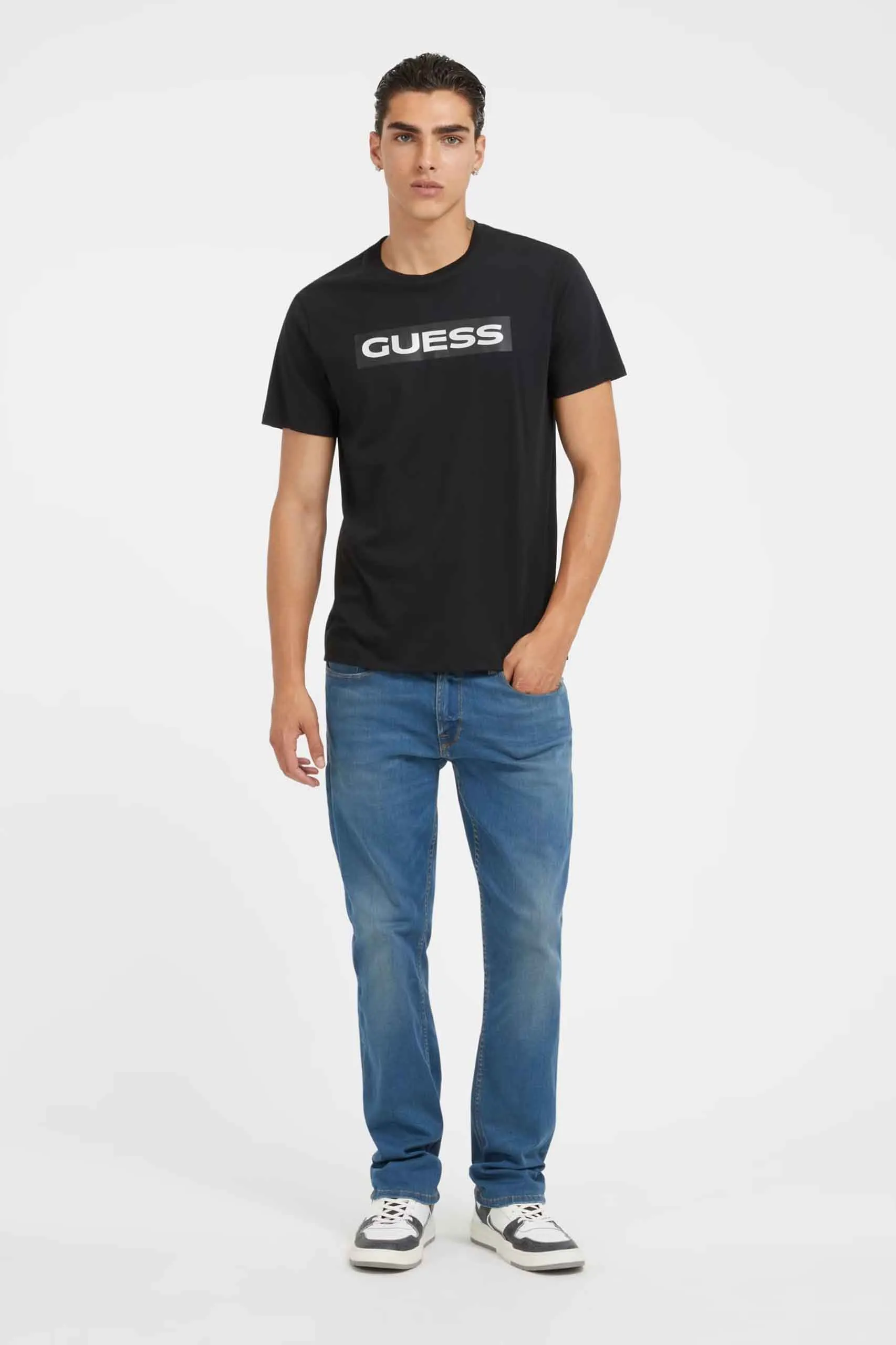 Camiseta para hombre de Guess Jeans – M3BI80K9RM1