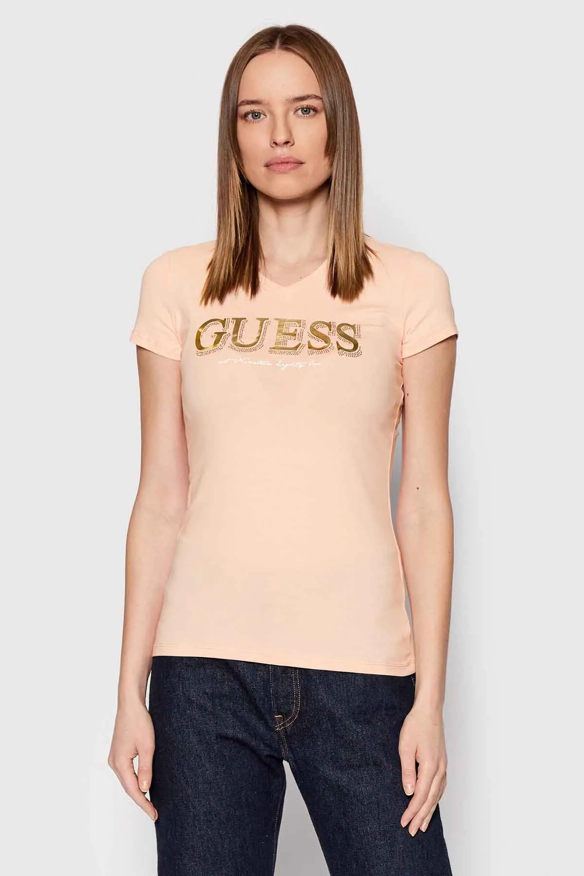 Camiseta para mujer de Guess Jeans – W2GI05J1300