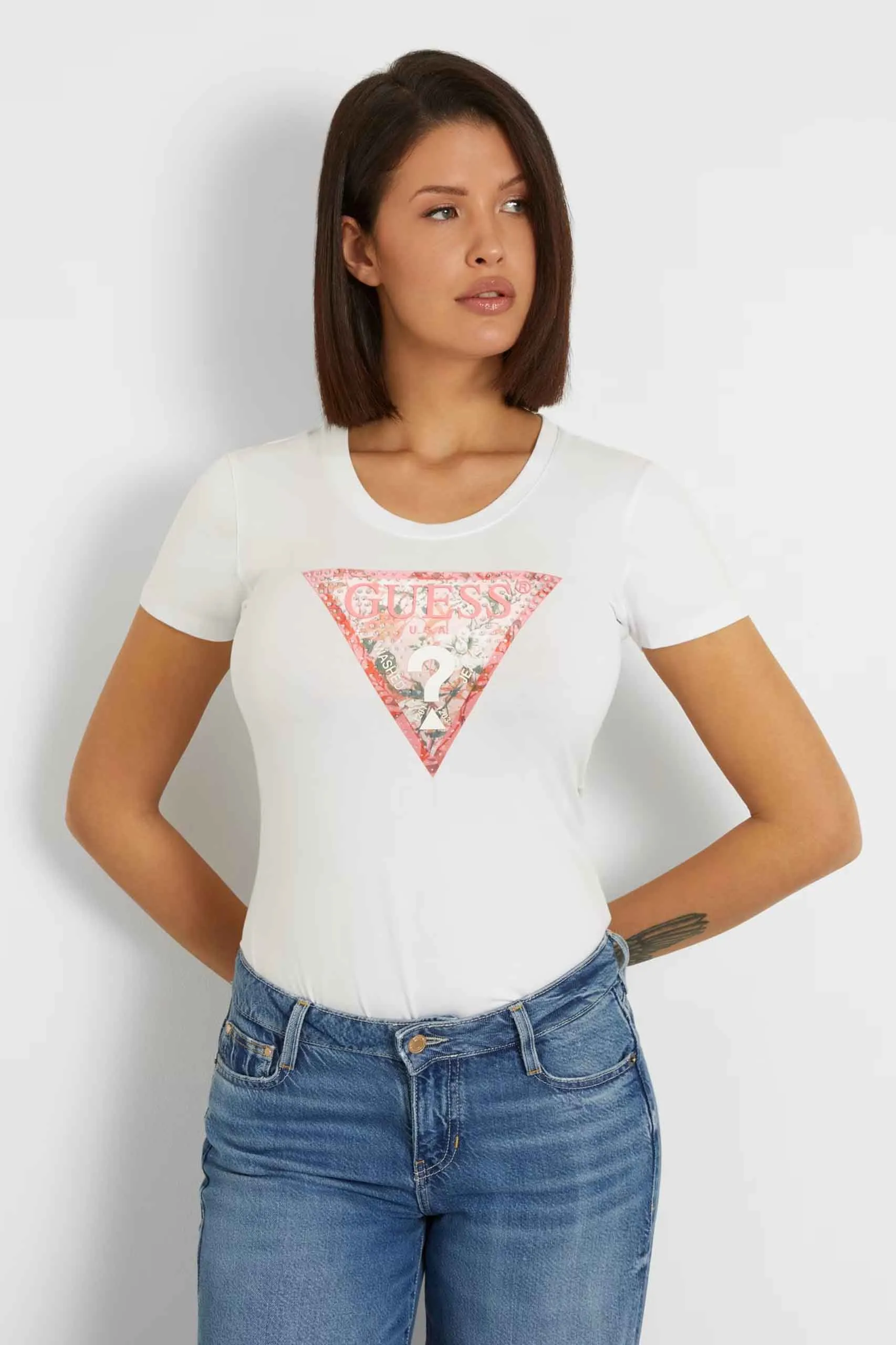 Camiseta para mujer de Guess Jeans – W4GI21J1314