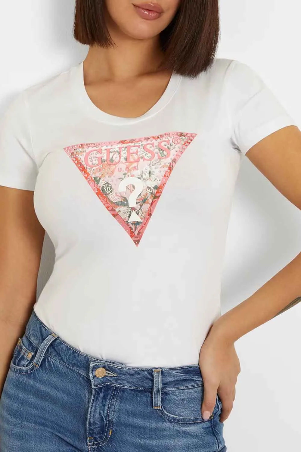 Camiseta para mujer de Guess Jeans – W4GI21J1314