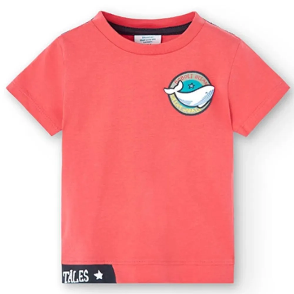 Camiseta punto de bebé niño Boboli 318024 SANDIA CORDONETS