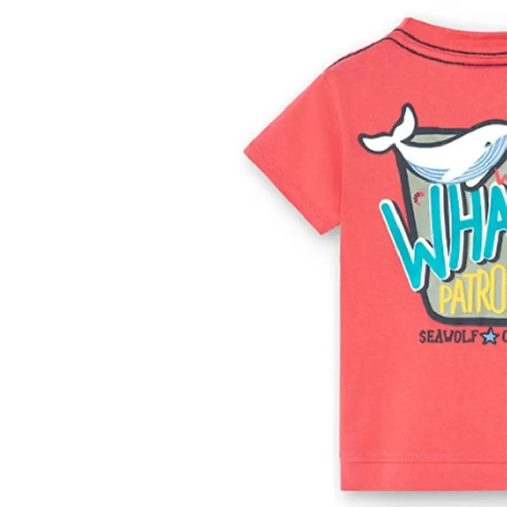 Camiseta punto de bebé niño Boboli 318024 SANDIA CORDONETS