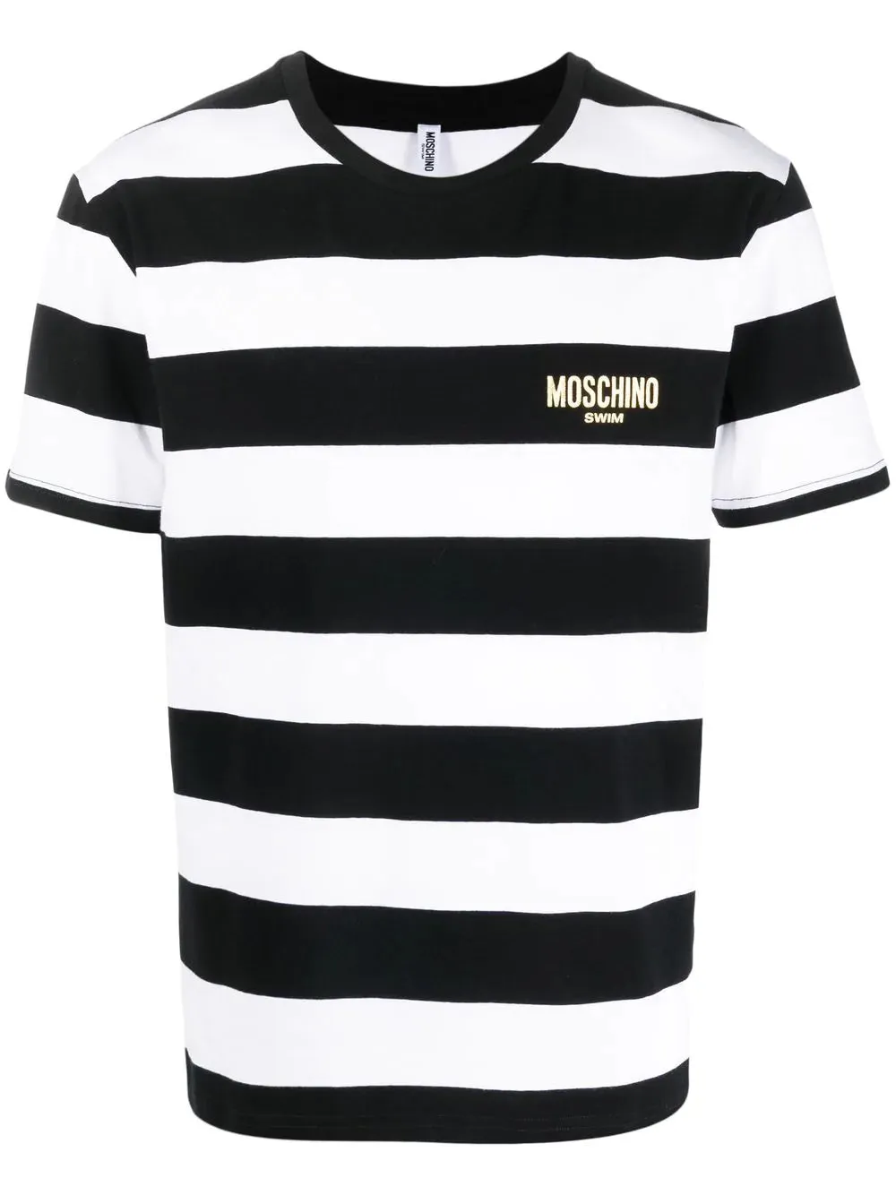 CAMISETA RAYAS BLANCA Y NEGRA