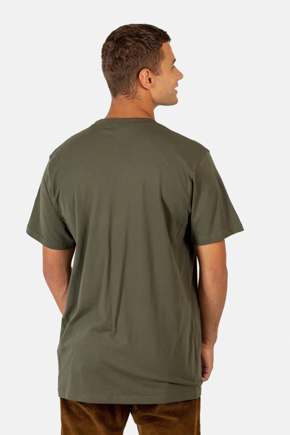 Camiseta REELL Staple Logo RE1517 GREEN
