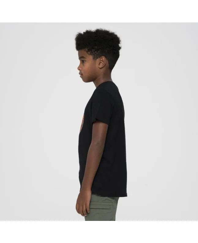 CAMISETA SANTA CRUZ YOUTH OUTER RINGED DOT NEGRA (614 AñOS) 
