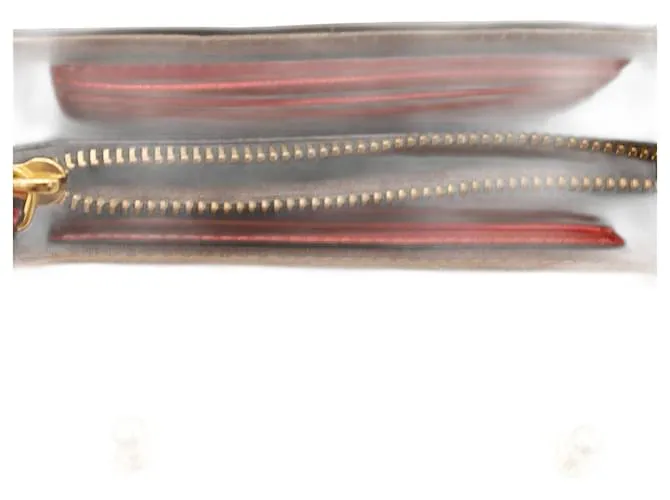 Cartera Marc Jacobs Snapshot en cadena de cuero beige 