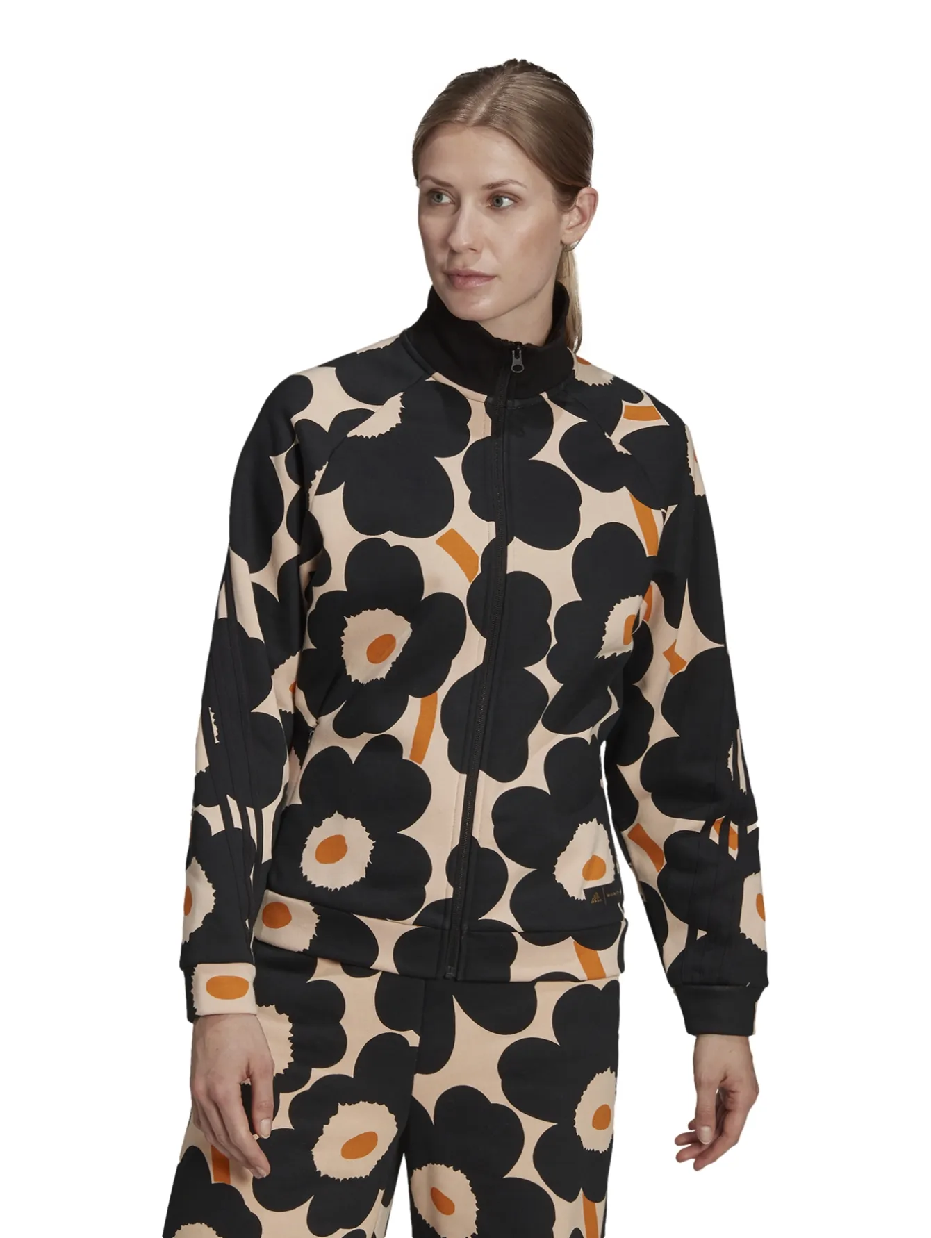 Chamarra Adidas Marimekko Fleece Track Top Para Mujer