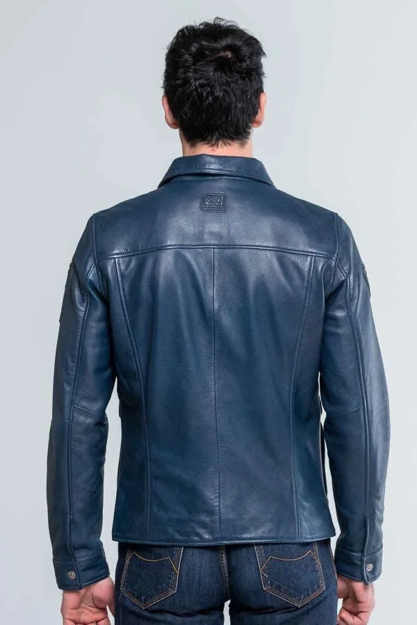 Chaqueta Hombre Steve Mcqueen Charlie3 Royal Blue