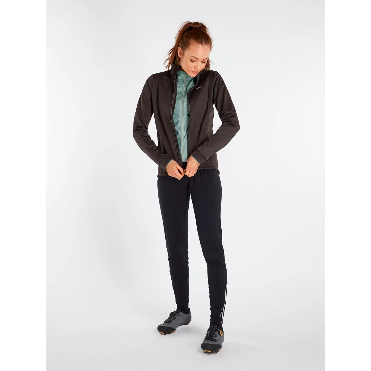 Chaqueta Mujer Prtraisin Cycling Jacket Long Protest Negro