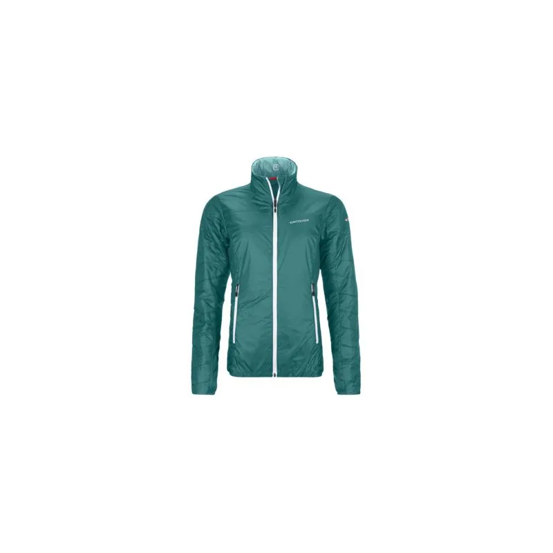 Chaqueta Ortovox Swisswool Piz Bial (verde Pacífico) mujer