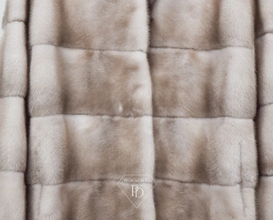 Chaqueta Visón Beig – Chaqueta de piel de Visón – Aza