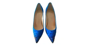 Christian Louboutin Tacones Azul 